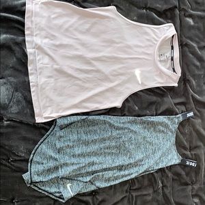 Two Nike tanks!!